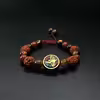دستبند ناماسته مدل چشم ببر عقیق و رود راکشا تبتی 43