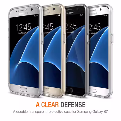 کاور مدل Clear TPU مناسب برای گوشی موبایل سامسونگ Galaxy S7 