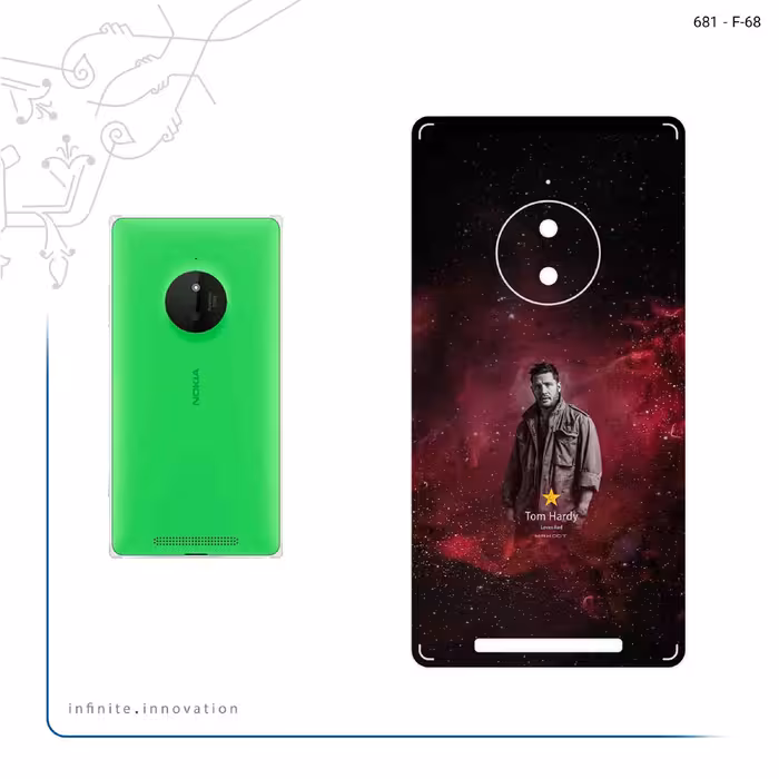 برچسب پوششی ماهوت مدل Tom Hardy مناسب برای گوشی موبایل نوکیا Lumia 830
