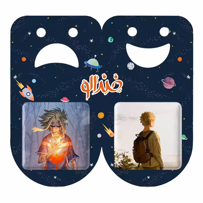 پیکسل خندالو مدل باکوگو کاتسوکی و آلمایت انیمه آکادمی قهرمان من کد 1156111564 مجموعه 2 عددی