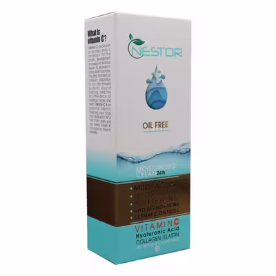 کرم آبرسان نستور مدل Oil free حجم 50 میلی لیتر