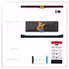 برچسب پوششی ماهوت مدل Guitar-Instrument مناسب برای تبلت سامسونگ Galaxy Tab A 10.1 2019 T515