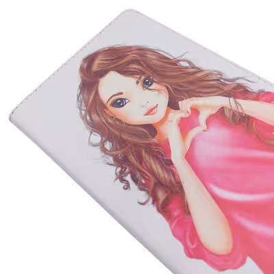 کیف کلاسوری مدل دختر رمانتیک - 01 مناسب برای تبلت سامسونگ Galaxy Tab A 10.1 2019 T510 / T515