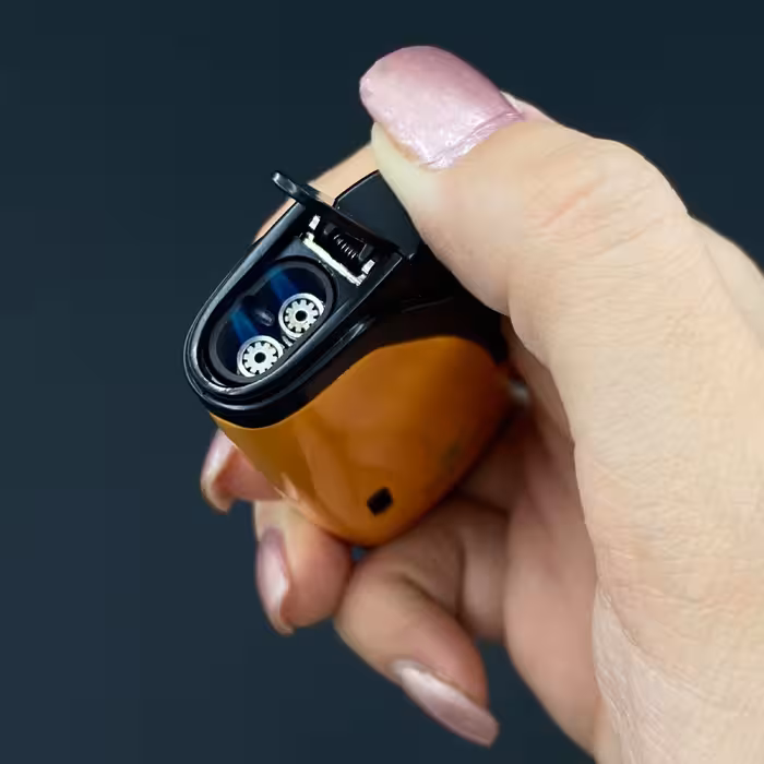 فندک کوهیبا مدل کلاسیک ساده کد DKD-1159