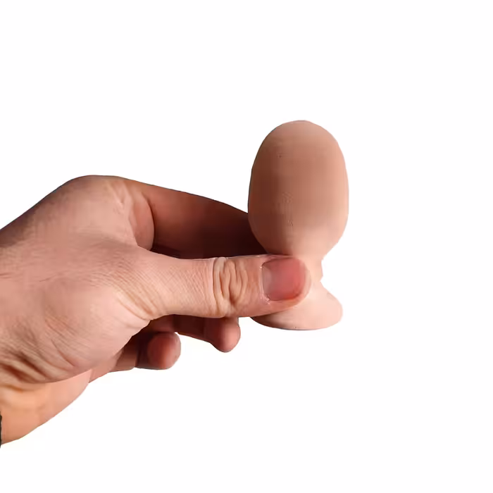 تخم مرغ سفالی خام مدل پایه دار بسته 20 عددی