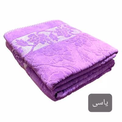 حوله حمام تالیس مدل ابریشمی برجسته سایز 150×100 سانتی متر