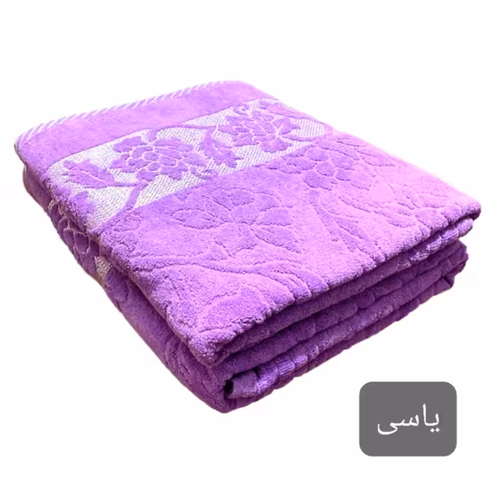 حوله حمام تالیس مدل ابریشمی برجسته سایز 150×100 سانتی متر
