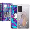 کاور لاین کینگ مدل آینه ایی نشکن طرح گواش مناسب برای گوشی موبایل سامسونگ Galaxy A03s