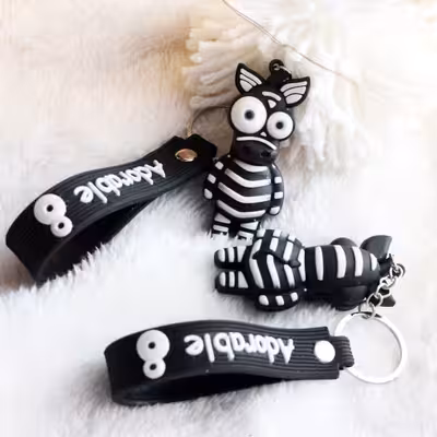 جاکلیدی دنیای سرگرمی های کمیاب مدل حیوانات طرح گوره خر