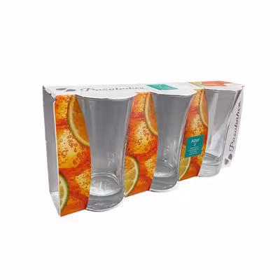 لیوان پاشاباغچه مدل Azur کد 420055 بسته 3 عددی