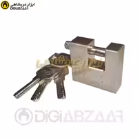 قفل کتابی 50 میل 4 کلید مغزی برنجی آرگ ARG