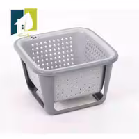 تفاله گیر سیلیکونی سینک پایه دار مدل مربع