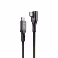 کابل شارژ بودی مدل Budi DC253TLZ12B از USB-C به لایتنینگ با طول 1.2 متر
