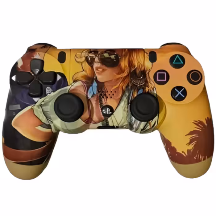 دسته بازی پلی استیشن 4 های کپی طرح جی تی ای