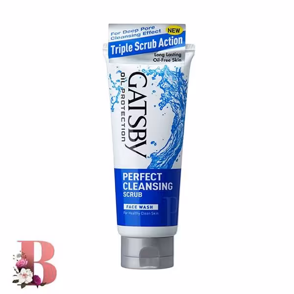 فوم اسکراب لایه بردار گتسبی 120گرم | Gatsby Face Wash Perfect Cleansing Scrub 120g