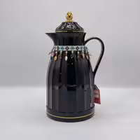 فلاسک چای 1 لیتر جرمکس مشکی 4921