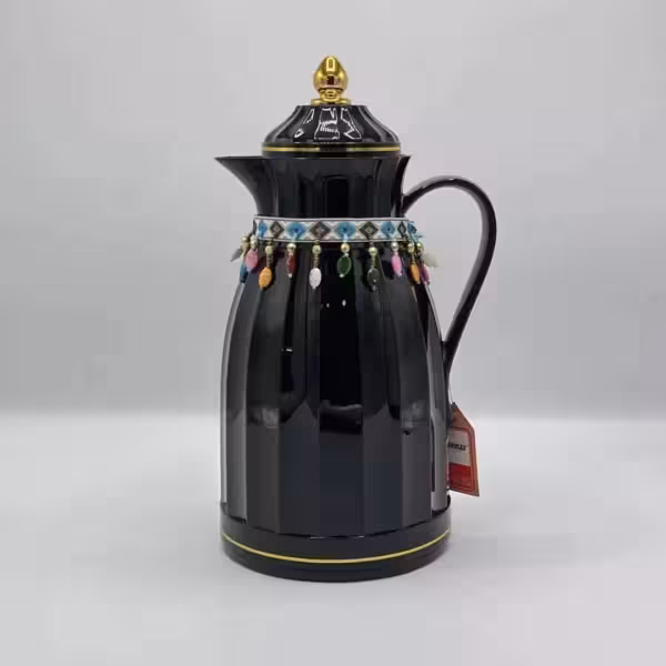 فلاسک چای 1 لیتر جرمکس مشکی 4921