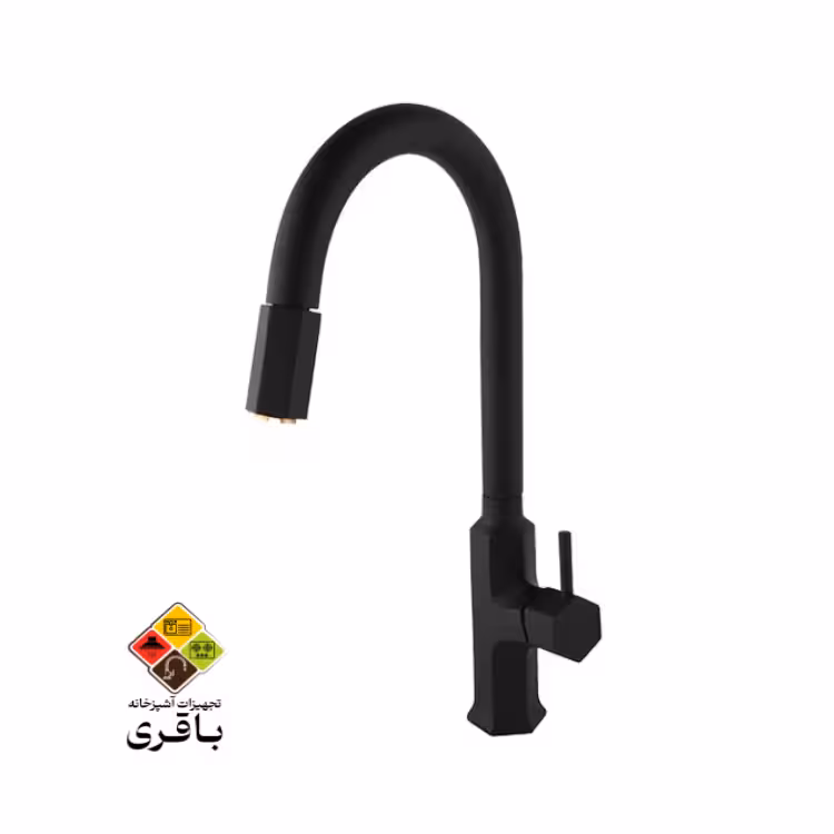 شیر ظرفشویی شاوری راسان مدل تونو مشکی