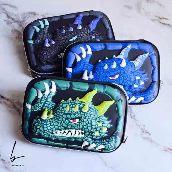 جامدادی تبلتی طرح پسرونه مدل اژدها