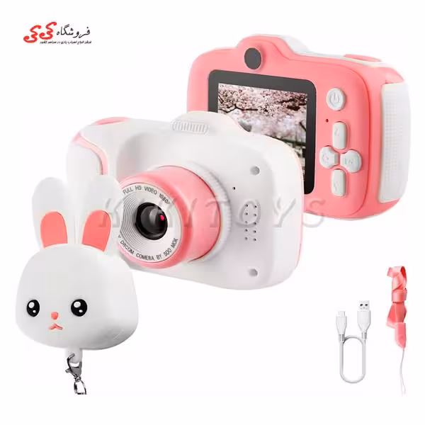 دوربین عکاسی خرگوش سفید اسباب بازی Children Digital CAMERA