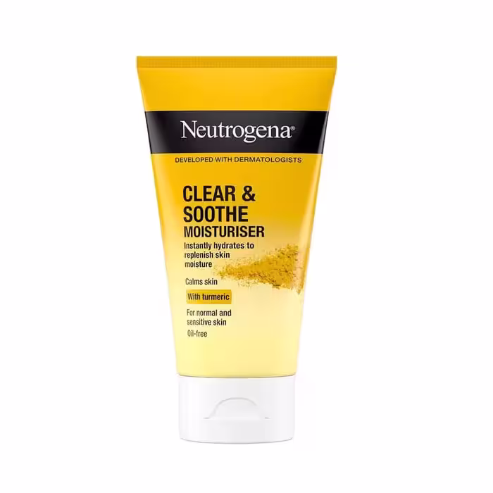 کرم مرطوب کننده نوتروژینا مدل Clear and Soothe Moisturiser حجم 75 میلی لیتر
