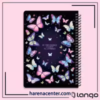 دفتر مدرسه طرح LOVE yourself برند لانگو