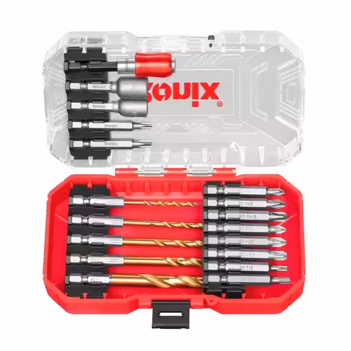 مته و سری پیچ گوشتی رونیکس مدل RH-5453 بسته 18 عددی - کالاوما