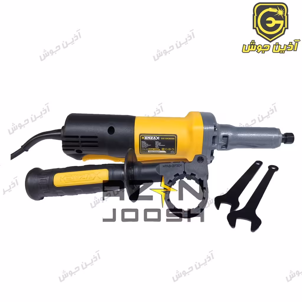 فرز انگشتی گلو بلند 840 وات کنزاکس Kenzax مدل KDG-3584