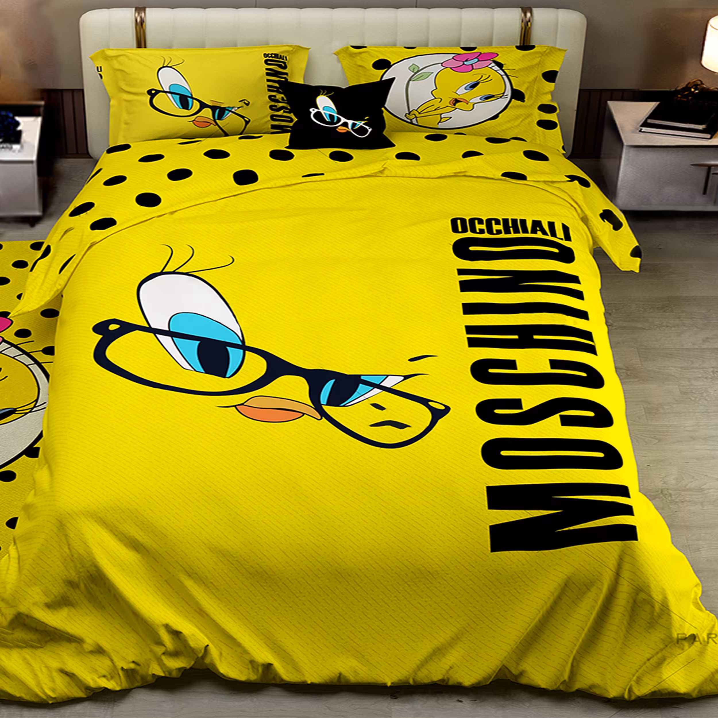 سرویس خواب مدل پارلاک کد 180 یکنفره 5 تکه