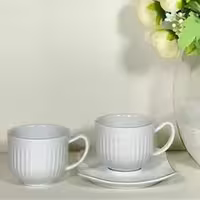 قهوه خوری لمون خط طلا مربع