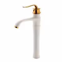 شیر روشویی شیرالات آیدا صنعت مدل پایه بلند بامبو