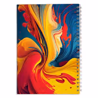 دفتر مشق کلاسیک رنگارنگ