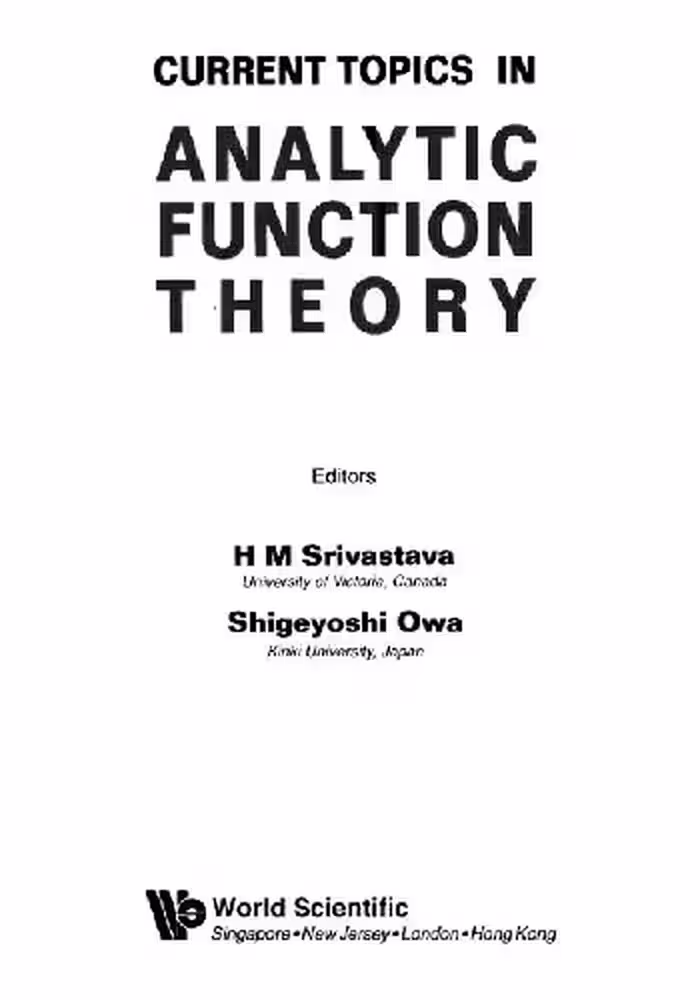 خرید و دانلود نسخه کامل کتاب Current Topics in Analytic Function Theory