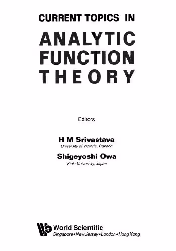 خرید و دانلود نسخه کامل کتاب Current Topics in Analytic Function Theory