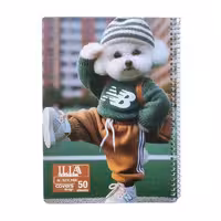 دفتر سیمی ایلیا طرح فانتزی 50 برگ