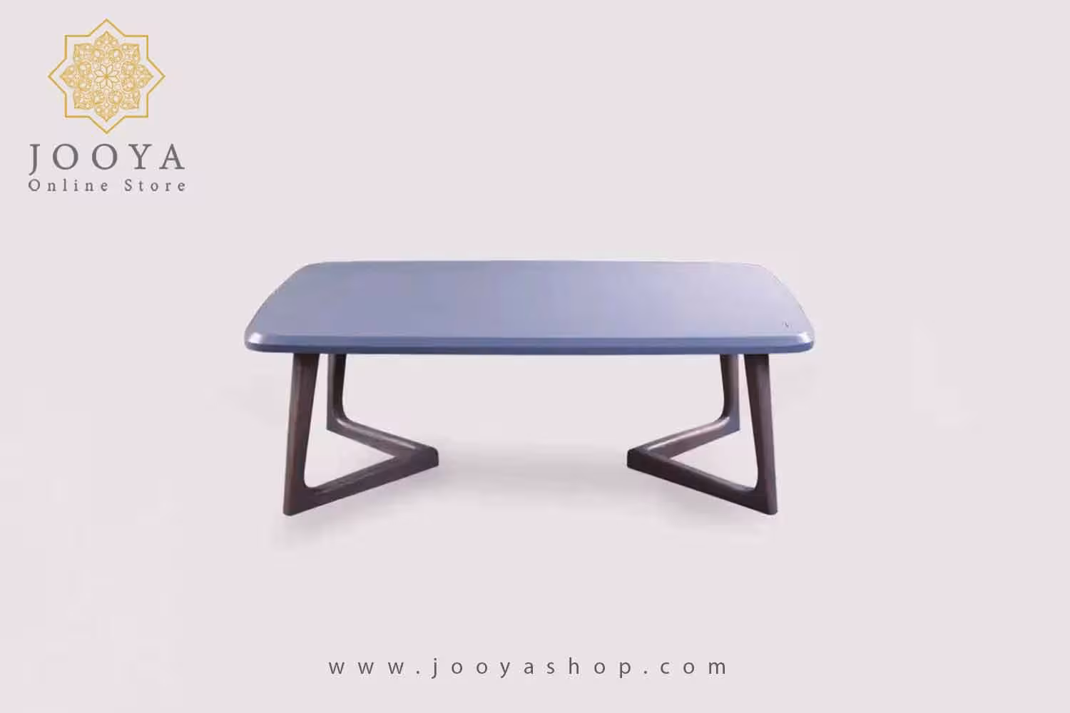 میز جلو مبلی چوبی کولینز صفحه طوسی