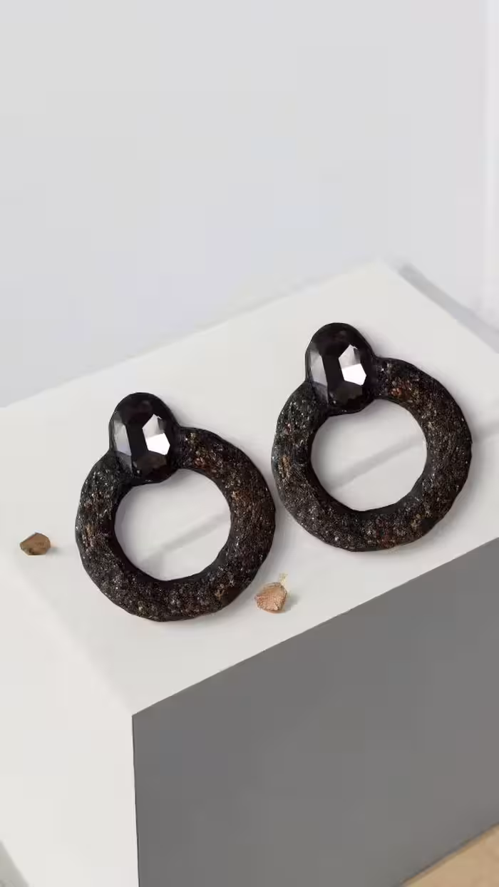 گوشواره پاپیه ماشه مجلسی