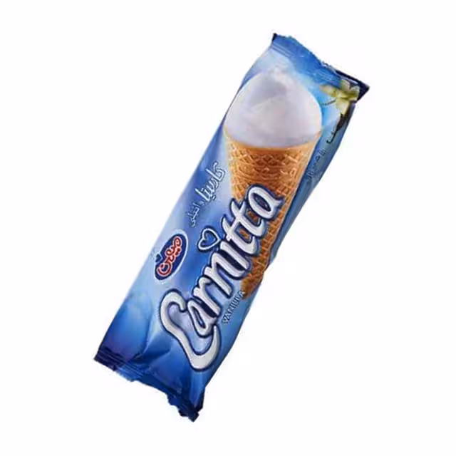 بستنی قیفی کارنیتا وانیلی پاندا 75 گرمی