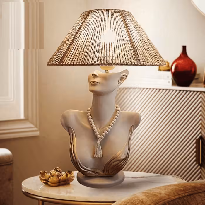 آباژور رومیزی مدل بانو لیانا