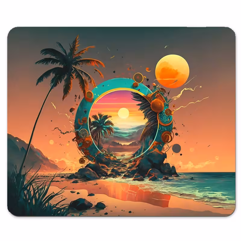 پد موس - پد ماوس چیتوکالا مدل غروب آفتاب کد 02