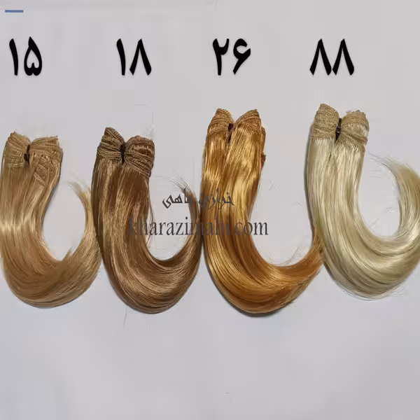 موی عروسک پونزده سانت حالت دار گیسو