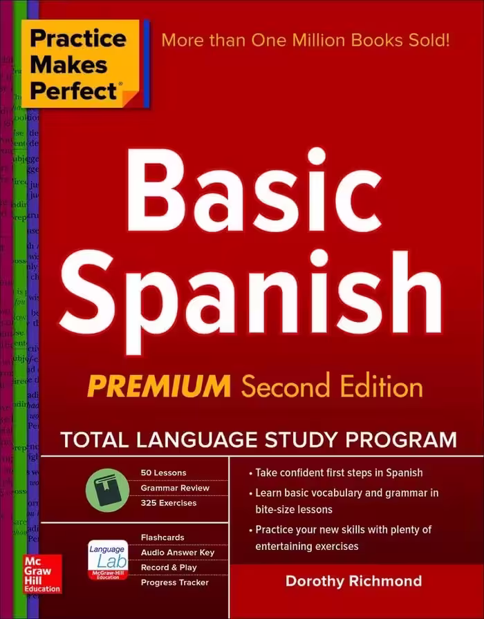 بیسیک اسپنیش | کتاب اسپانیایی Practice Makes Perfect: Basic Spanish