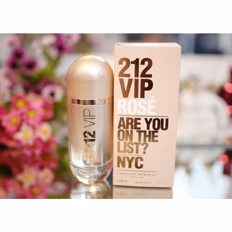 عطر زنانه وی آی پی رز CH 212 VIP Rose(بدون جعبه)