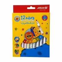 ماژیک رنگ آمیزی آریا کد 9081 بسته 12 عددی | چاوه