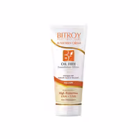 ضدآفتاب رنگی (بژ روشن) فاقد چربی SPF40 بیتروی حجم 40 میلی لیتر | Bitroy SPF 40 Foindation Effect Tinted (Light Beige) Sunscreen Cream 40 ml