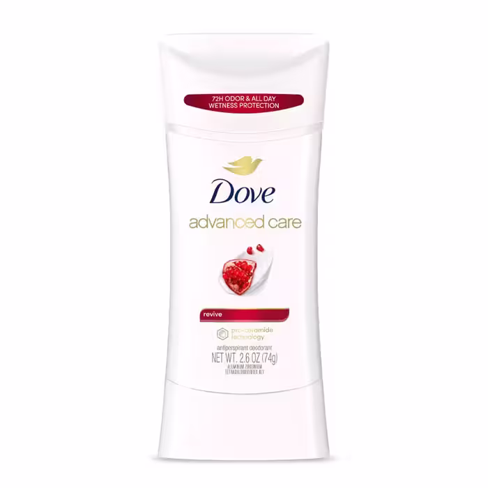 مام ضد تعریق داو Dove مدل Advanced care رایحه انار حجم 74g