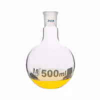 بالن ته گرد روداژدار 2000ml Eisco