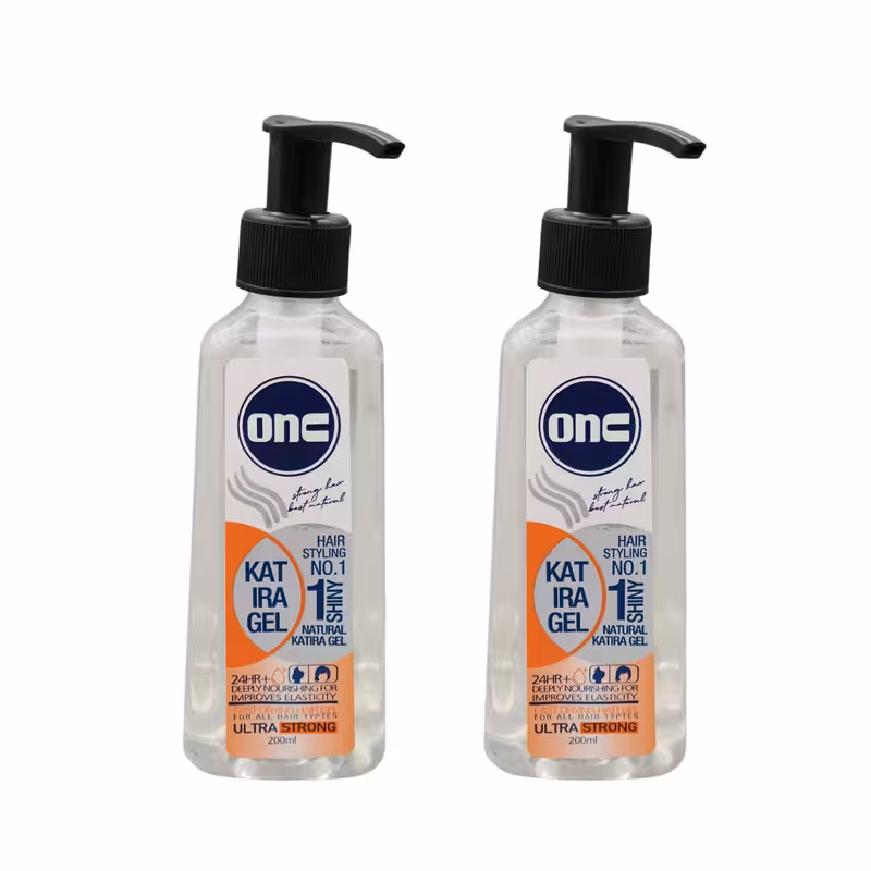 ژل مو انس مدل کتیرا حجم 200 میلی لیتر بسته 2 عددی