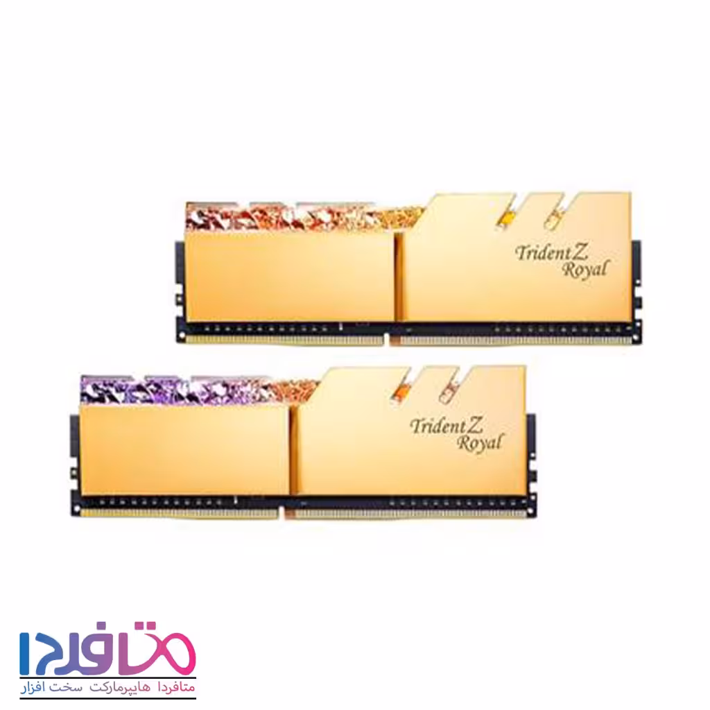 رم جی اسکیل 64 گیگابایت مدل TRIDENT Z ROYAL GOLD فرکانس 4000 مگاهرتز