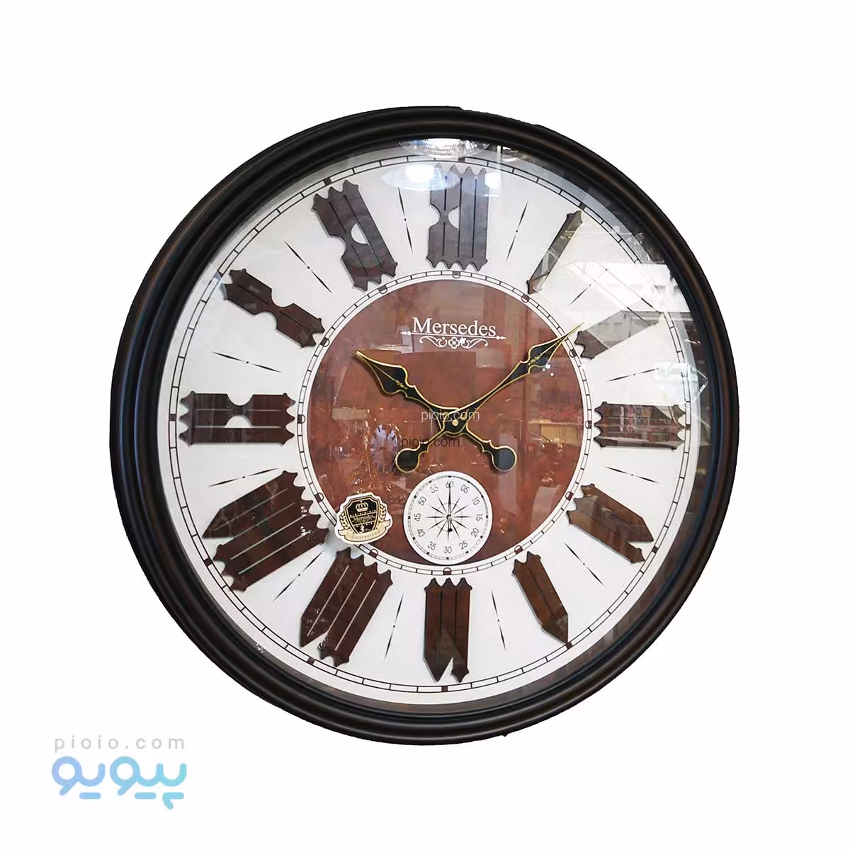 ساعت تزئینی دیواری مدل مرسدس آیتم 170